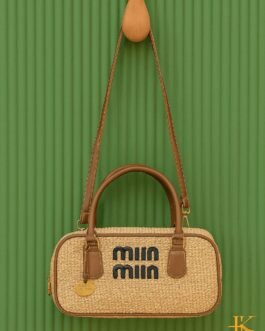 Handcrafted Natural Woven Handbag