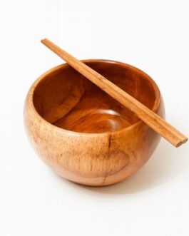 Handcrafted Wooden Ramen Bowl