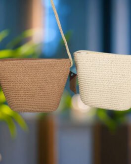 Handmade Crochet-Style Sling Bag Hero-min