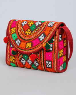 Indian Kutch Handwork Mini Sling Bag360 view-min