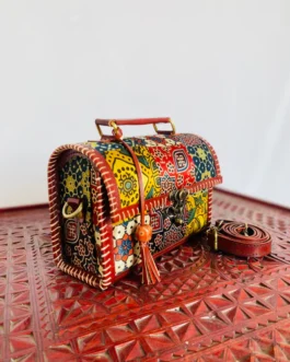 Indian Kutch Ajarakh Patchwork- The Sling Leather perspective