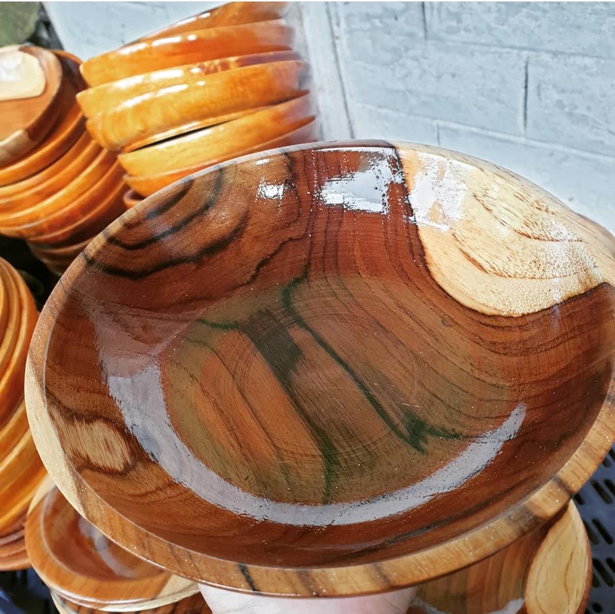 Wooden Large Serving Bowl