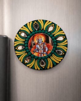 Hand-Painted Mandala- Fridge Magnet