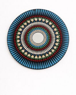 Hand-Painted Mandala Mirror Wall Décor-9 inches