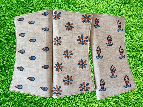 Indian Madhubani-Painting Hand clutch - Image 2