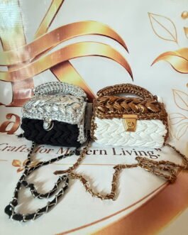 Semi Metalic HandBag
